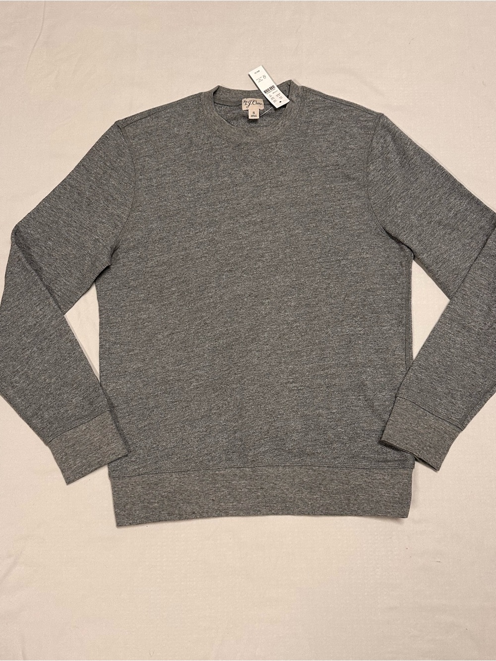 🆕 J. Crew Long Sleeve Textured Sweater Tee